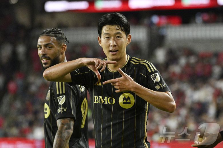 토트넘 생활을 마치고 미국에서 새로운 도전에 나선 손흥민. ⓒ 로이터=뉴스1