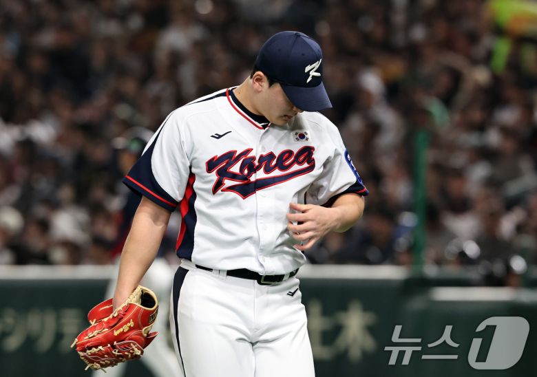 일본과의 평가전에 등판했던 조병현. /뉴스1 DB ⓒ News1 구윤성 기자
