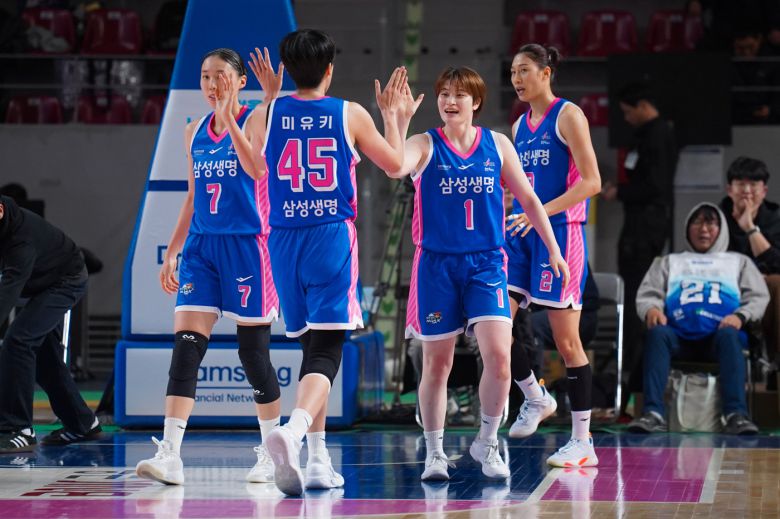 용인 삼성생명. (WKBL 제공)