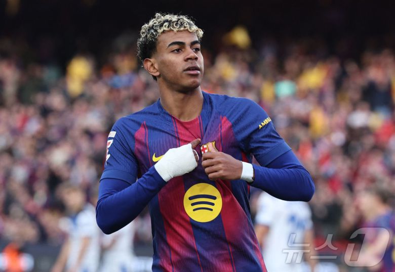 라민 야말 ⓒ AFP=뉴스1