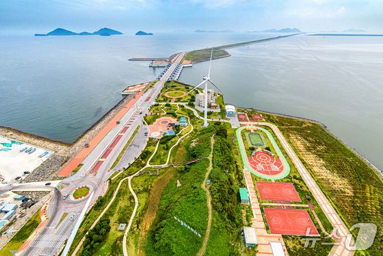 새만금 조감도.(전북도 제공. 재판매 및 DB금지)/뉴스1