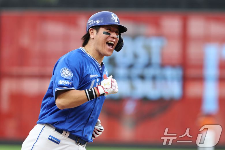 삼성 라이온즈 강민호. /뉴스1 DB ⓒ News1 김기태 기자