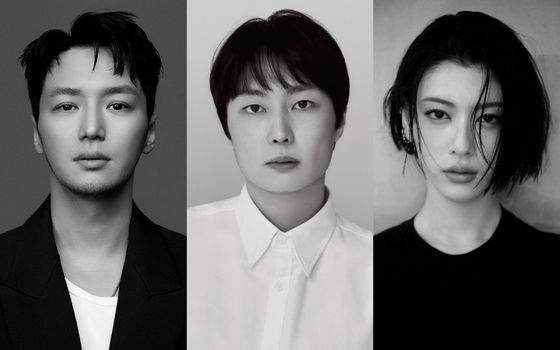 영화 '타짜: 벨제붑의 노래' 주연 배우들인 변요한, 노재원, 미요시 아야카(왼쪽부터) / 사진출처= TEAMHOPE, 눈컴퍼니, Amuse Inc