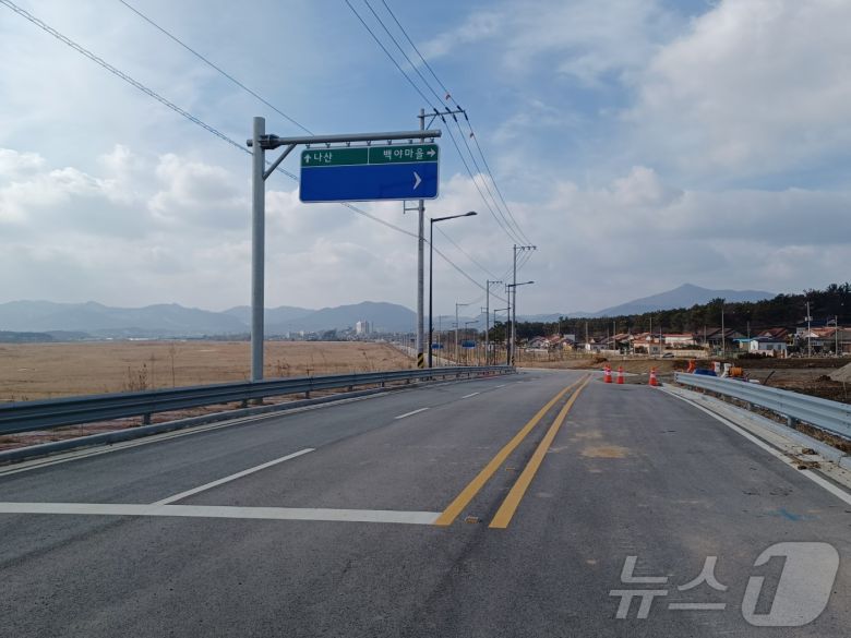 전남 함평 빛그린국가산단 내 금호타이어 함평공장 부지 주변도로가 말끔하게 정비돼 있다. 2026.1.5/뉴스1