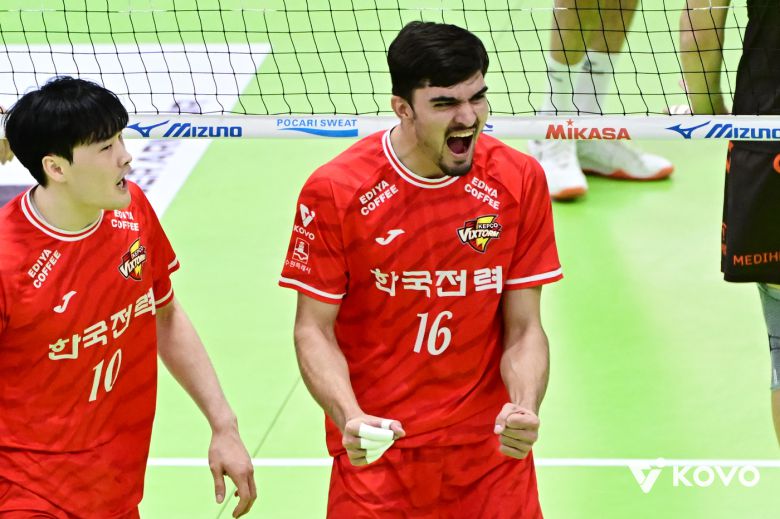 한국전력의 새 아시아쿼터 외인 무사웰 칸. (KOVO 제공)