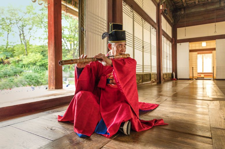 고(故) 국가무형유산 '대금정악' 조창훈 보유자(국가유산청 제공)