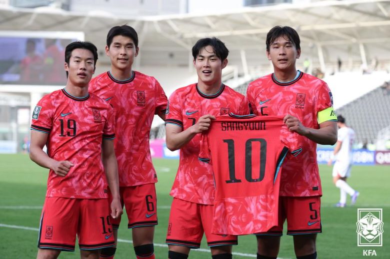 이민성 감독이 이끄는 한국 23세 이하 축구대표팀이 10일 사우디아라비아에서 열린 2026 AFC U23 아시안컵 조별리그 C조 2차전에서 레바논에 4-2로 승리했다. (대한축구협회 제공)