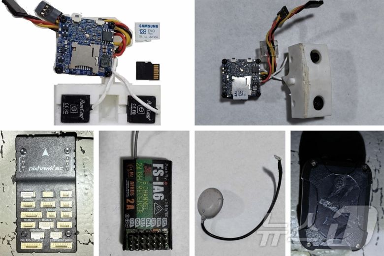 (평양 노동신문=뉴스1) = 무인기에 설치된 촬영 및 가종 장치들. [국내에서만 사용가능. 재배포 금지. DB 금지. For Use Only in the Republic of Korea. Redistribution Prohibited] rodongphoto@news1.kr