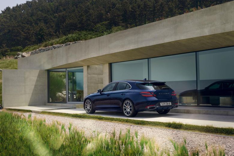 12일 출시된 제네시스 럭셔리 스포츠 웨건 'G70 슈팅 브레이크' 2026년식 모습(자료사진. 제네시스 제공). 2026.01.12.