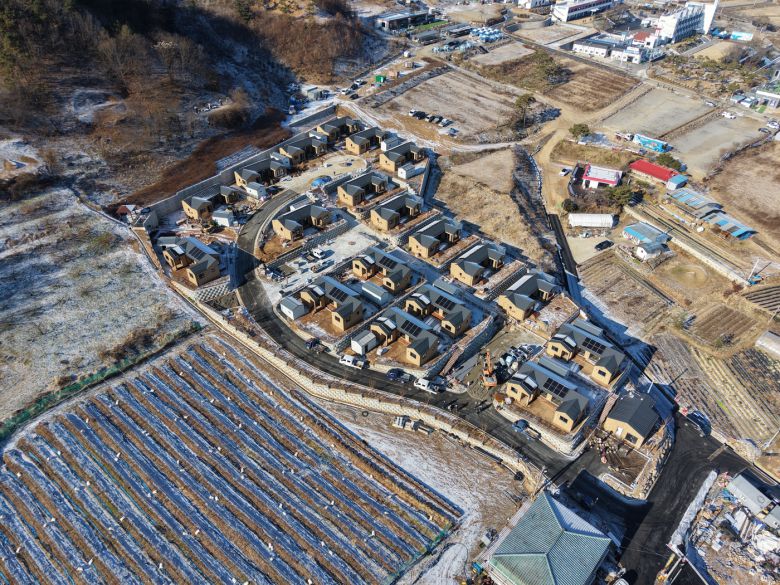 '충남형 농촌리브투게더' 공주 신풍지구 전경.(충남도 제공. 재판매 및 DB금지)/뉴스1