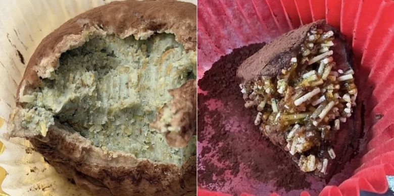 소셜미디어에 올라온 '두쫀쿠' 불만 후기 올라온 제품들. 출처=에펨코리아