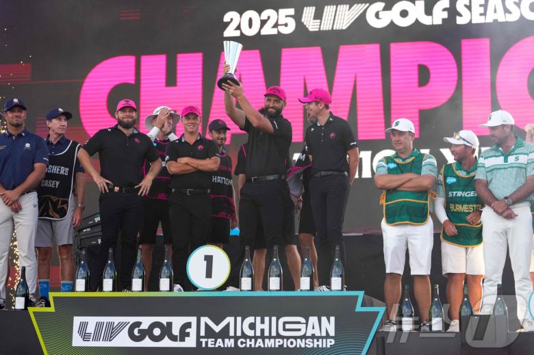 출범 4년째를 맞는 LIV 골프. ⓒ AFP=뉴스1