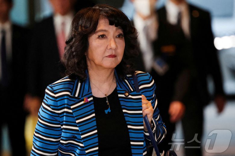 가타야마 사츠키 일본 재무상. 2025.10.21./뉴스1 ⓒ 로이터=뉴스1