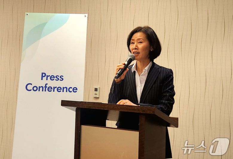 삼성에피스홀딩스 김경아 대표. ⓒ News1