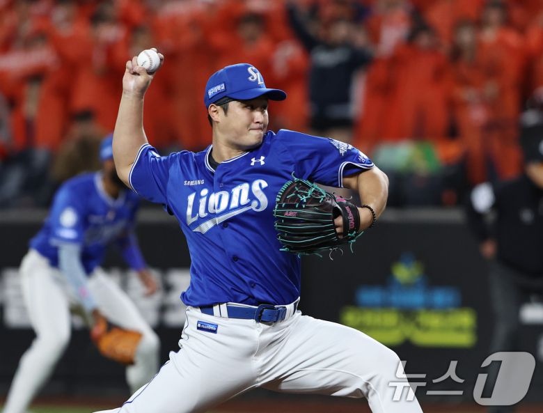 삼성 라이온즈 투수 최원태. / 뉴스1 DB ⓒ News1 구윤성 기자