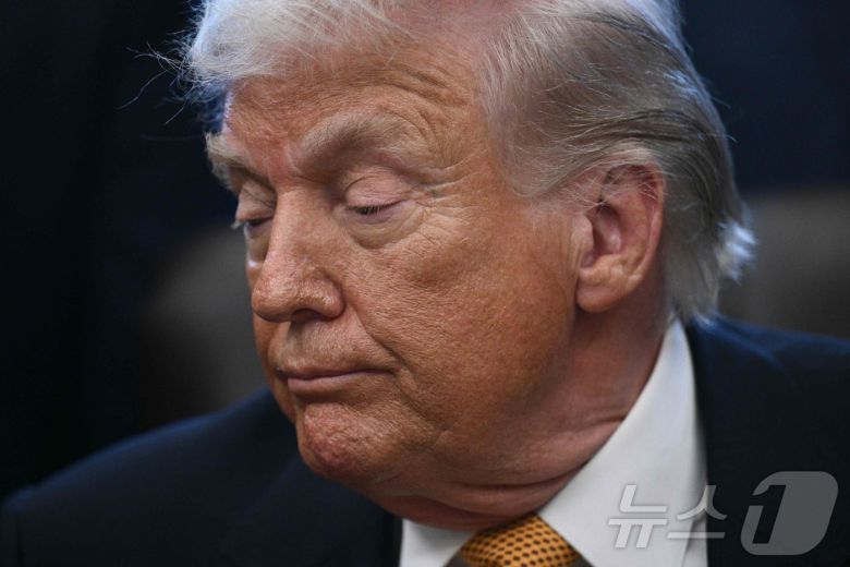 도널드 트럼프 미국 대통령 ⓒ AFP=뉴스1 ⓒ News1 류정민 특파원