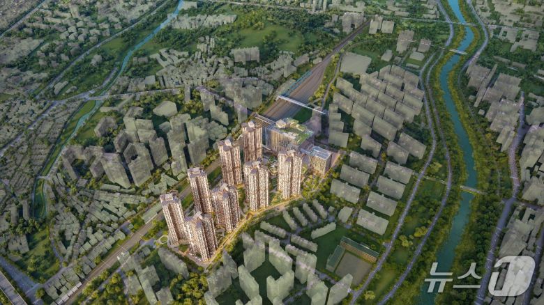 서울원 아이파크 조감도 (HDC현대산업개발 제공)/뉴스1 ⓒ News1