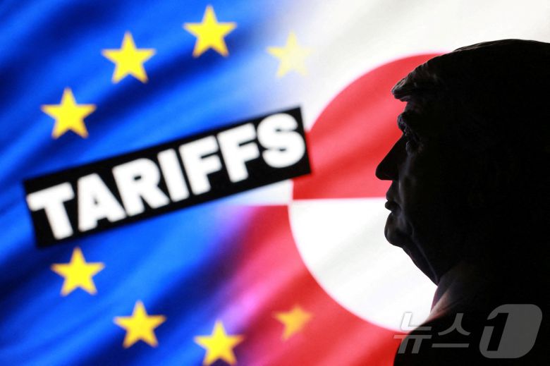 트럼프 그린란드 병합 계획 반대 유럽 국가에 관세 위협 ⓒ 로이터=뉴스1 ⓒ News1 류정민 특파원