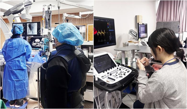 호남대 반려동물산업학과 학생들이 해마루이차동물병원 동계 인턴 프로그램에 참여하고 있다(GDIN 제공). ⓒ 뉴스1