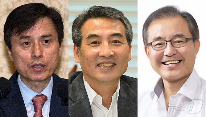 왼쪽부터 조은석 ·민중기·이명현 특별검사