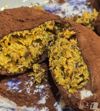 두바이 초콜릿 쫀득 쿠키ⓒ News1 윤슬빈 기자