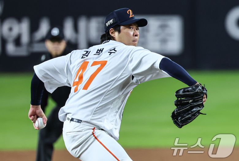 한화 이글스 시절의 김범수. /뉴스1 DB ⓒ News1 김도우 기자