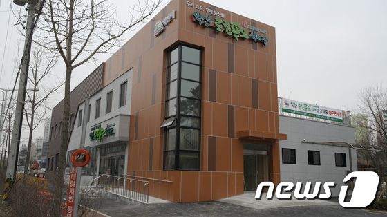 익산로컬푸드직매장 어양점. ⓒ News1