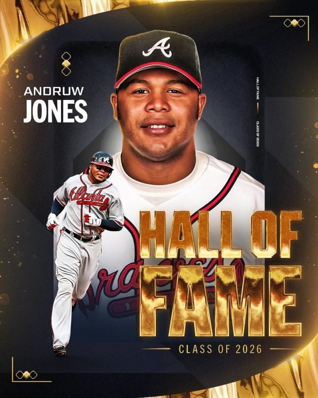 앤드루 존스. (MLB SNS 캡처)