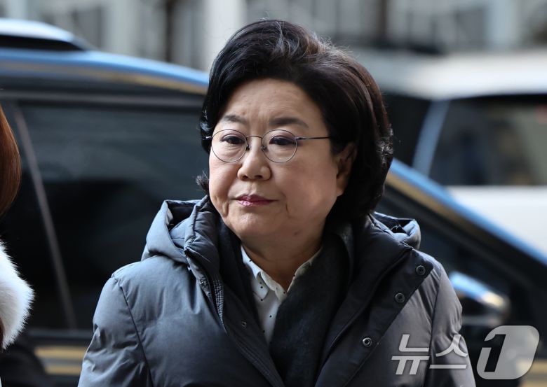 이혜훈 기획예산처 장관 후보자가 22일 오전 서울 중구 예금보험공사에 마련된 인사청문회 준비 사무실로 출근하고 있다. 2026.1.22/뉴스1 ⓒ News1 김도우 기자