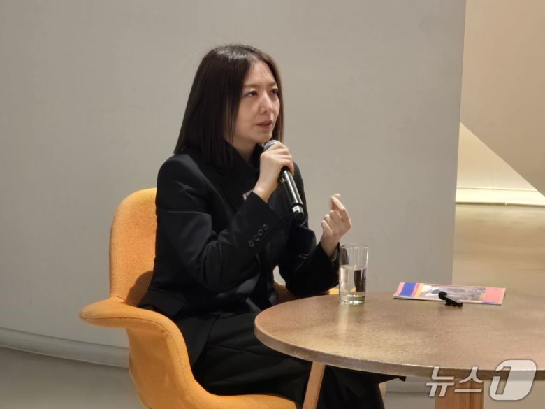 김아영 작가 ⓒ 뉴스1 김정한 기자 2025.03.21