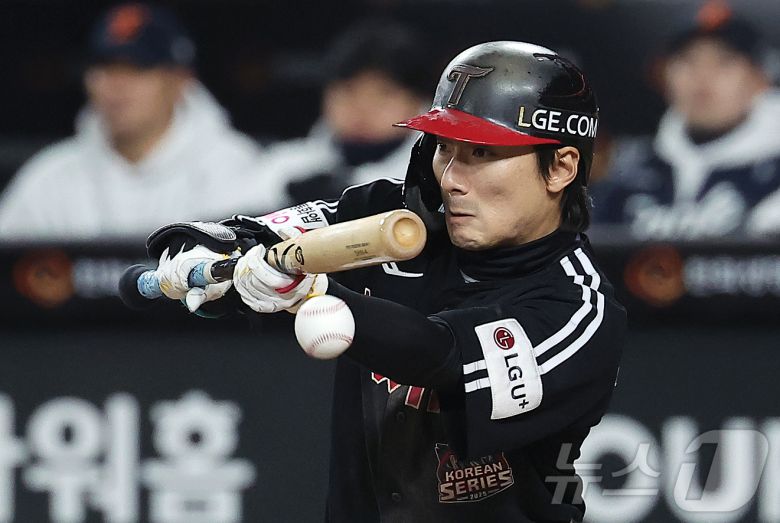 LG 트윈스 신민재. 2025.10.31/뉴스1 ⓒ News1 김진환 기자