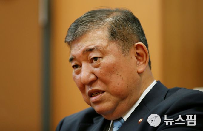 이시바 시게루(石破茂) 전 일본 자민당 간사장 [사진=로이터 뉴스핌]