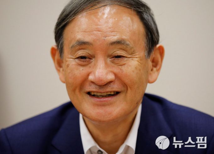 스가 요시히데(菅義偉)  일본 관방장관. 2020.08.26  [사진=로이터 뉴스핌]