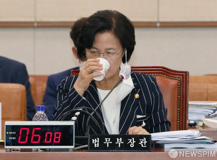 [서울=뉴스핌] 최상수 기자 = 추미애 법무부 장관 kilroy023@newspim.com