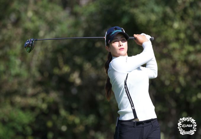첫날 단독선두를 차지한 박결. [사진= KLPGA]