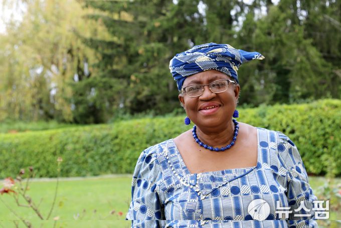 세계무역기구(WTO) 차기 사무총장 결선에 오른 나이지리아의 응고지 오콘조-이웰라 후보 [사진=로이터 뉴스핌]