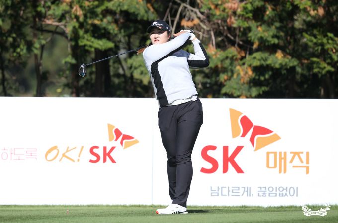 신인상을 확정한 19세 유해란. [사진= KLPGA]
