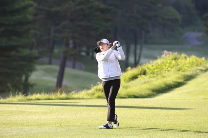 2021 정규투어 시드순위전 수석 유수연. [사진= KLPGA]
