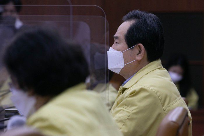 [서울=뉴스핌] 윤창빈 기자 = 정세균 국무총리 모습  pangbin@newspim.com