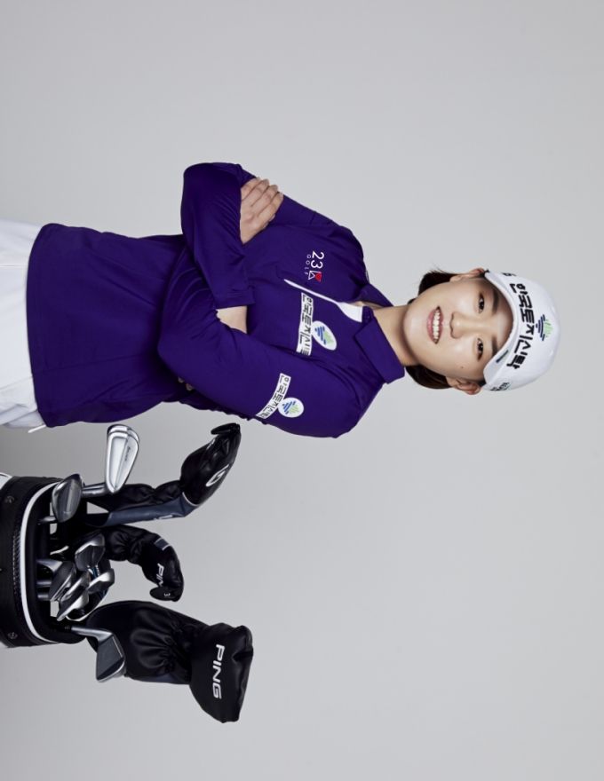 후원 계약을 맺은 최은우. [사진= 한국토지신탁]