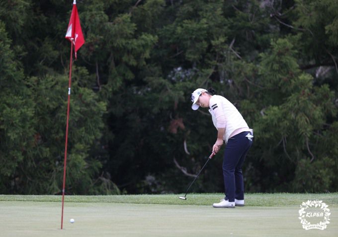 단독2위를 차지한 정슬기. [사진= KLPGA]