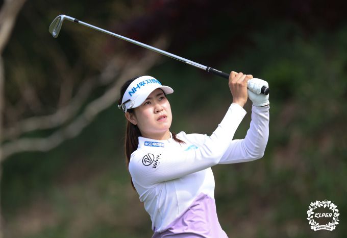 공동2위를 한 박민지. [사진= KLPGA]