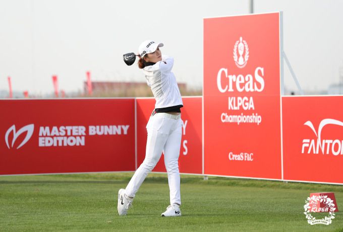 '쌍둥이 자매' 김새로미는 공동4위를 했다. [사진= KLPGA]