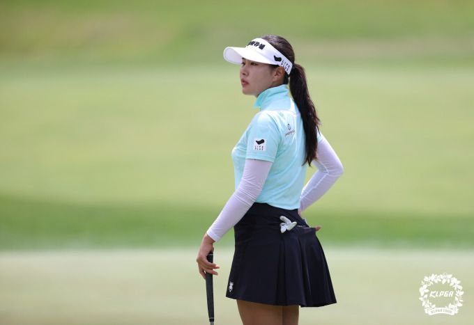 1타차 3위에 자리한 성유진. [사진= KLPGA]