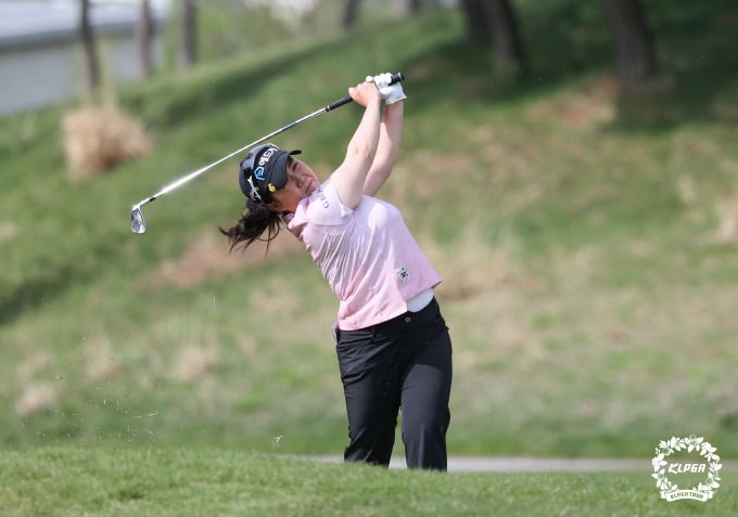 공동선두를 이룬 김세은. [사진= KLPGA]