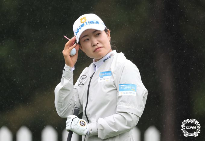 스폰서 대회에서 시즌 2승에 선착한 박민지는 통산 6승을 쌓았다. [사진= KLPGA]