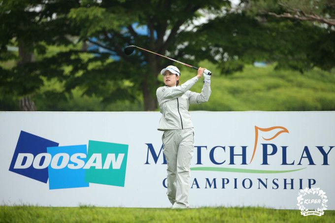 박민지는 8강전에서 장수연과 맞붙는다. [사진= KLPGA]