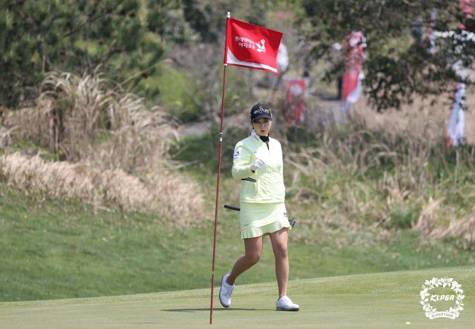 채리티오픈에서 가장 좋은 성적을 기록한 배경은. [사진= KLPGA]