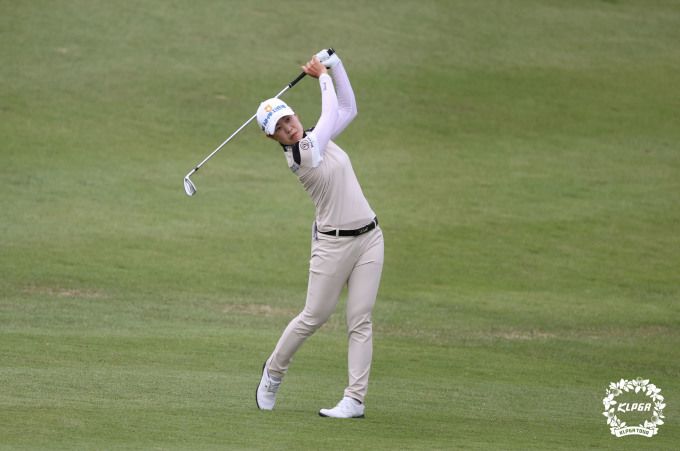 매서운 몰아치기를 보여준 박민지. [사진= KLPGA]