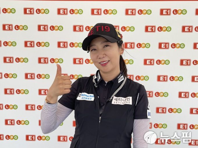 [이천=뉴스핌] 김용석 기자 = 7년만에 복귀한 배경은이 시즌 첫승을 자신했다.  2021.05.29 fineview@newspim.com